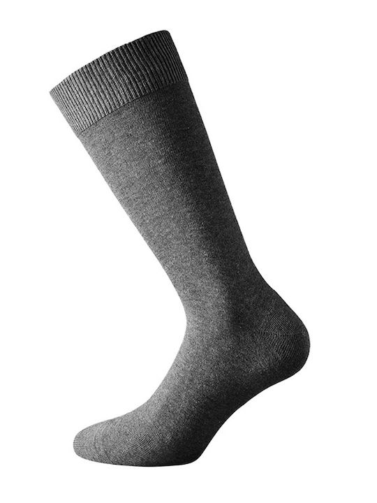 K Socks Herren Einfarbige Socken Gray 1Pack