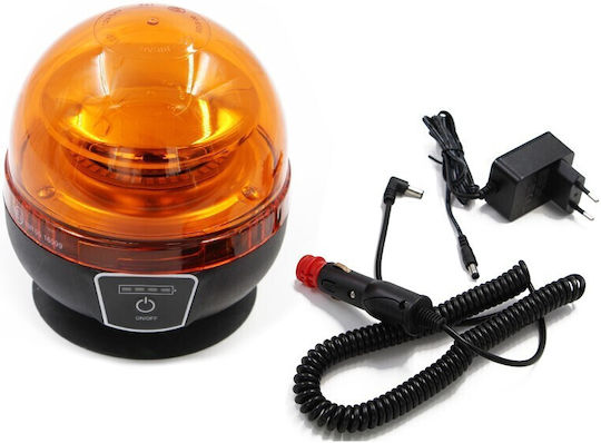 Agroequip Φάρος Αυτοκινήτου LED 12V 12.6cm με Πορτοκαλί Φωτισμό