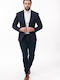Men's Suit Jacket Blue