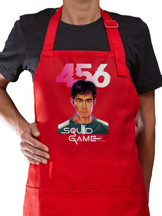 Koupakoupa Squid Game 456 Gi-hun Ποδιά Κουζίνας...
