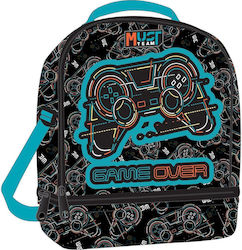 Must Team Lunch Bag 22x16x28 Insulated Game Over