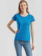 Fruit of the Loom Valueweight Unisex Short Sleeve Promotional T-Shirt Azure Blue