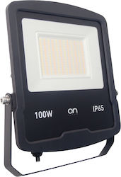 Gbc On Nightled 100 Outdoor Led Floodlight 100w Cct Black