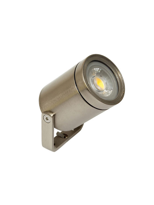 VK Lighting Lamp Projector Outdoor IP65 for Socket GU10 Silver