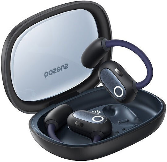 Baseus Eli Sport 1 PM20A Open Ear Bluetooth Handsfree Earphones with Sweat Resistance and Charging Case Cosmic Black