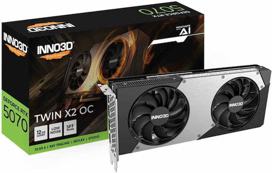 Inno 3D GeForce RTX 5070 12GB GDDR7 Twin X2 Graphics Card