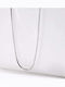 Charmy Chain Neck made of Steel Thin Thickness 2mm and Length 55cm
