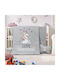 Beauty Home Fable 5188 Baby Sheet Crib Cotton Gray 120x160cm