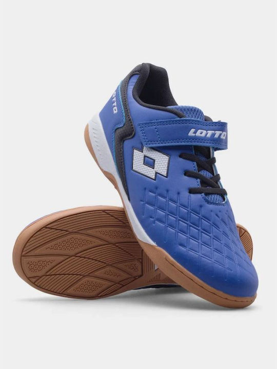 Lotto Kids Soccer Cleats Indoor Blue