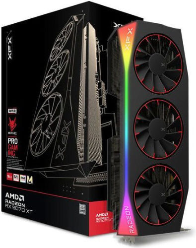 XFX Radeon RX 9070 XT 16GB GDDR6 Mercury OC Magnetische Luft Edition RGB Grafikkarte