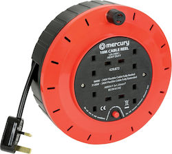Mercury 4-gang Extension Reel 10.0m 429.872uk Mercury 4-gang Extension Reel 10.0m 429.872uk