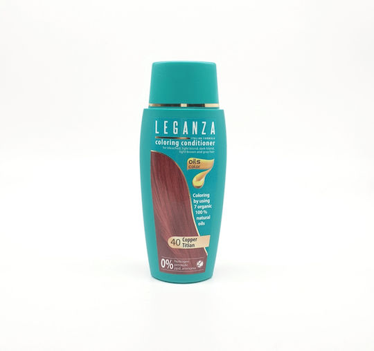 Rosa Impex Leganza Χρωμοσαμπουάν Χωρίς Αμμωνία 40 Copper Titian 150ml