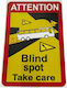 3m Αυτοκόλλητο Λεωφορείων &quotblind Spot Take Care&quot 225 X 155 Mm