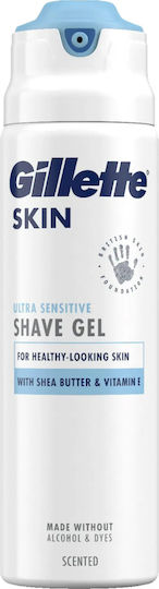 Gillette Ultra Sensitive Gel Ξυρίσματος 200ml