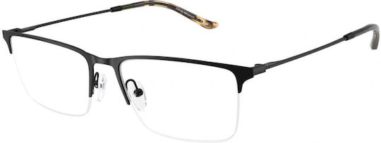 Emporio Armani Ea1171 3001 Μισό Περίγραμμα Σκελετού Μεταλλικός Σκελετός