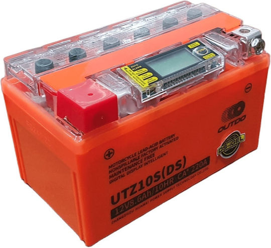 Outdo GEL Baterie Motocicleta YTZ10S cu Capacitatea 8.6Ah