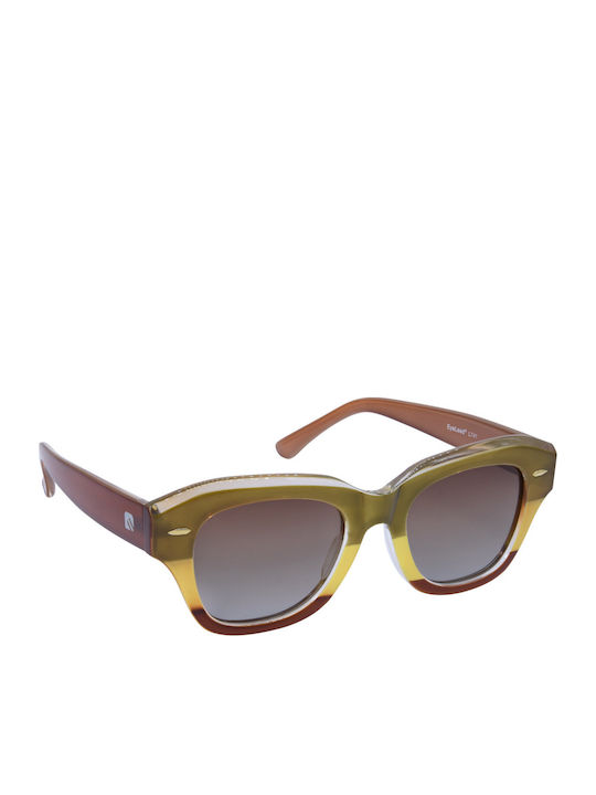 Eyelead Sunglasses Brown with Acetate Frame & Brown Lens Eyelead Sunglasses Brown with Acetate Frame & Brown Lens