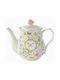 Easy-Life Teekanne Porzellan Mehrfarbig 900ml