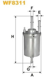 Wf8311 Fuel Filter