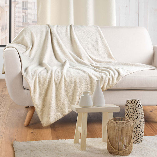 Douceur d'Intérieur Κουβέρτα Fleece Καναπέ 125x150εκ. Wooly
