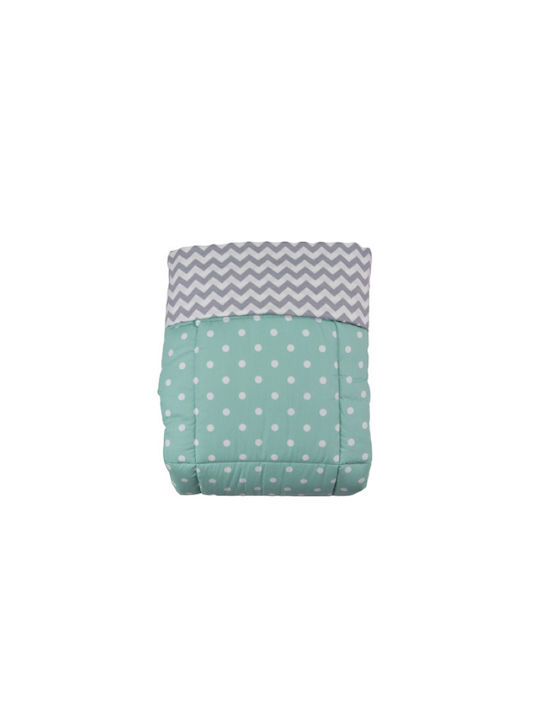 Baby Star Tiny Friends Τιρκουάζ 105x145cm 7022Β