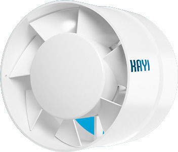 Mmotors Ventilator de Baie 100mm Alb