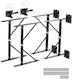 Vevor Iron Gate Corner Bracket Set Anti-Sag 2 Pieces Mkzjxxktzx2jogdjhv0
