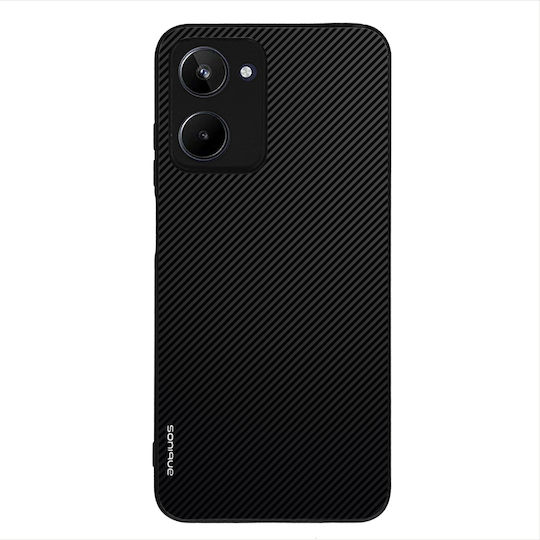 Sonique Carbon Serie Hülle für Realme 10 4G Schwarz