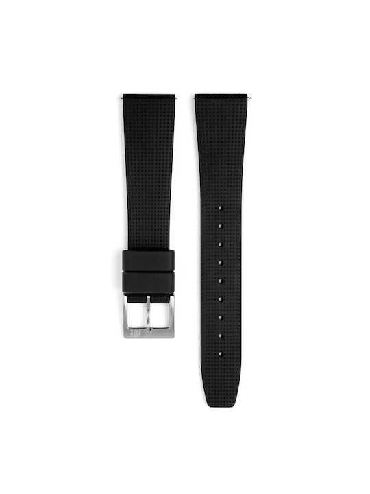 Silicone Strap Black 20mm-110mm