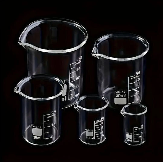Πλαστικός Δοσομετρητής Κουζίνας 100ml 5τμχ Πλαστικός Δοσομετρητής Κουζίνας 100ml 5τμχ