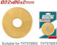 Replacement Blade Total Φ-22x6x2mm Tile Cutter Tht576002 Tht576002b