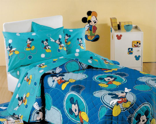 Palamaiki Kids Quilt Single Blue 160x240cm