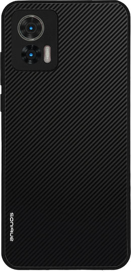 Θήκη Sonique Carbon Series Motorola Edge 30 Neo 5g Μαύρο