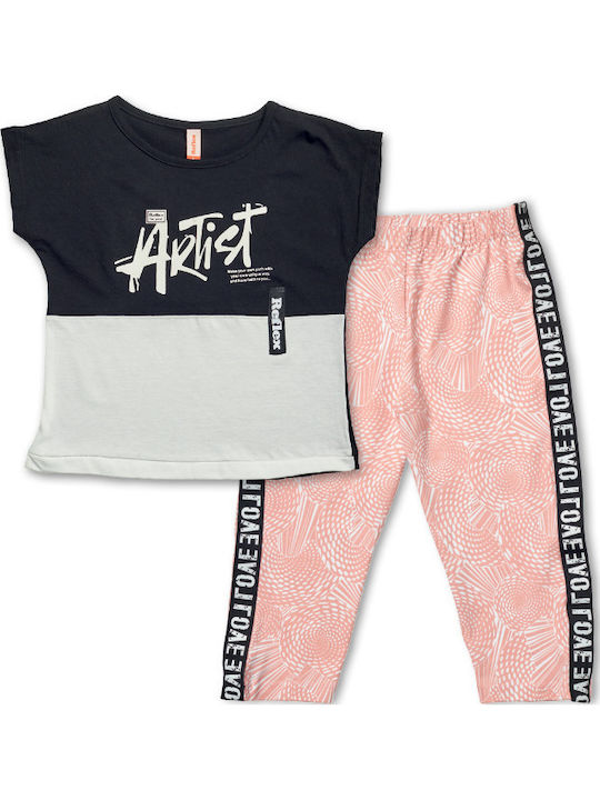 Reflex Kids Clothing Set with Leggings Blue 2 Pieces