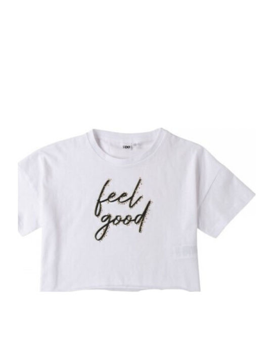 Παιδικό T-shirt Optical White