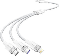 Vention USB to Lightning / Type-C / micro USB Cable 1.5m CTRWG