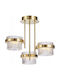 Italux Gold LED Ceiling Light