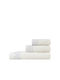 Nima 3-tlg. Set Badetücher Demur Off White Ecru Gewicht 480gr/m²