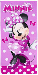 Dimcol Παιδική Πετσέτα Θαλάσσης Розов Minnie Dimcol Παιδική Πετσέτα Θαλάσσης Розов Minnie