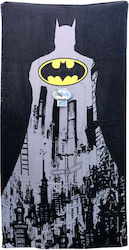 Batman Kinder-Strandtuch 70x140cm Bat213010 Schwarz