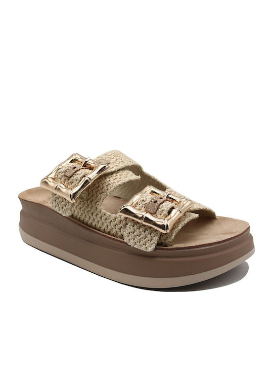 Fantasy Sandals Fantasy Δερμάτινα Γυναικεία Σαν...