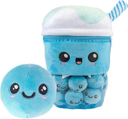 Pluș Pms Boba Bubble Tea Albastru 6 buc Mini Bule 35cm Pluș Pms Boba Bubble Tea Albastru 6 buc Mini Bule 35cm