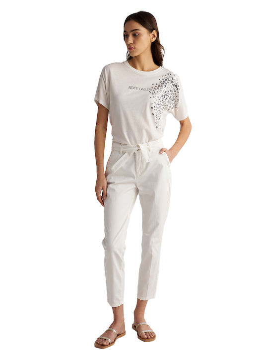 Patrizia Women's Chino Trousers Sub-white