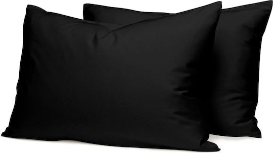Palatex Solid Σετ Σεντόνια Μονά με Λάστιχο 105x205+30εκ. Black (3τμχ)