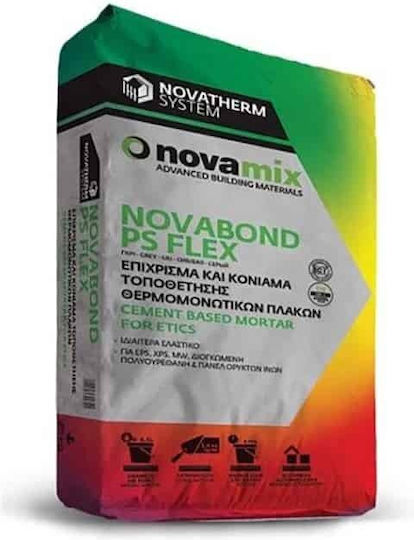 Novamix Novabond Ps Flex Adeziv Termoizolant Gri 25kg