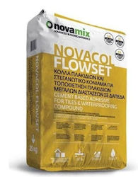 Adeziv + Etanșant Novamix Novacol Flowset Gri 25kg Adeziv + Etanșant Novamix Novacol Flowset Gri 25kg