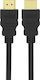 Powertech HDMI 2.0 Premium High Speed 4K 60Hz HDR Kabel HDMI-Stecker - HDMI-Stecker 15m Schwarz