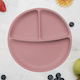 AppeKids Kinderteller aus Silikon Rosa