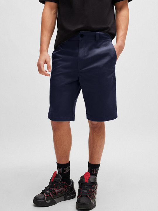 Hugo Darik241 Ανδρική Βερμούδα Navy Μπλε