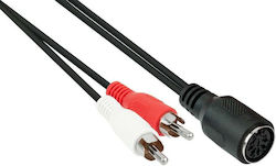 Καλώδιο Rca Goodconnections Audio Adapter Cinch M.-5-pol Din F